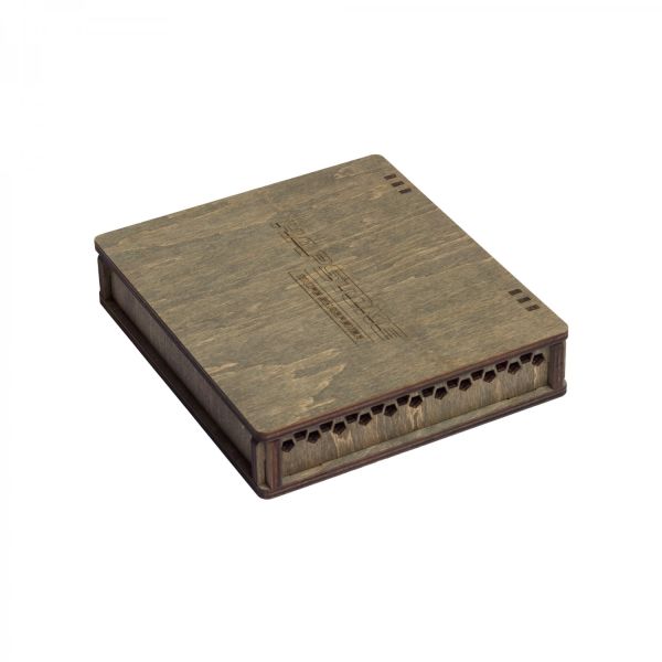 Plywood storage case Hapstone for 9 stones