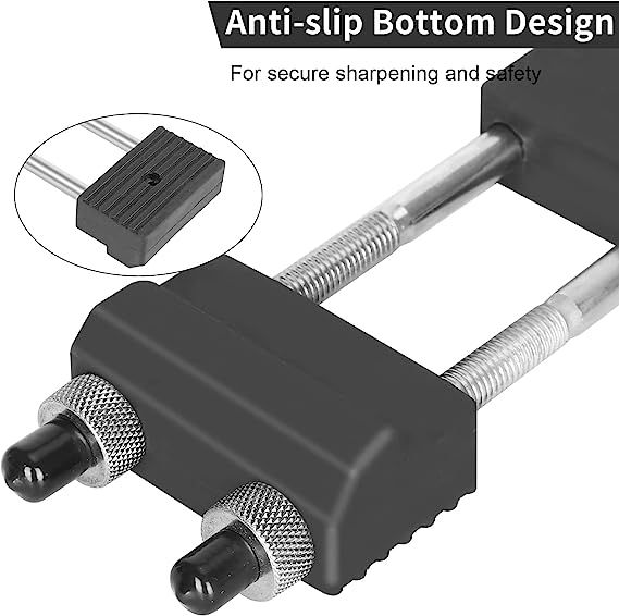 Kota Japan Universal Sharpening Whetstone and Bench Stone Sharpener Holder with Adjustable No-Slip Base