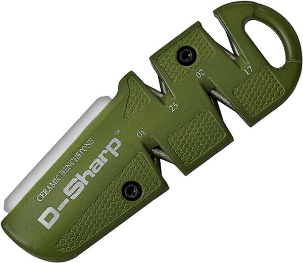 Lansky D-SHARP Diamond Pull Through Quad Angle Knife Sharpener, Green (DSHARP)